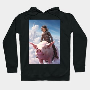 Pig rider Hoodie